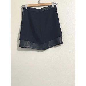 NWT ALICE+OLIVIA Black mini skirt - 0